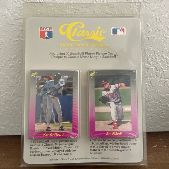 1989 Classic MLB Board Game with 50 baseball cards. Griffey Jr! - Picture 1 of 4